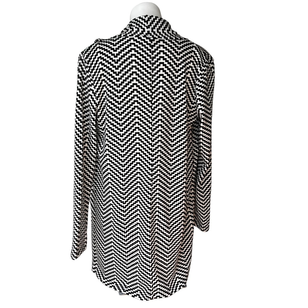 The Limited Chevron Convertible Cardigan Wrap Sweater, Sz XL - Picture 6 of 14